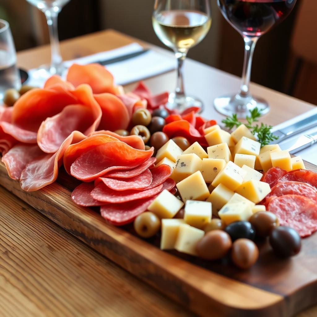 Assiette charcuterie