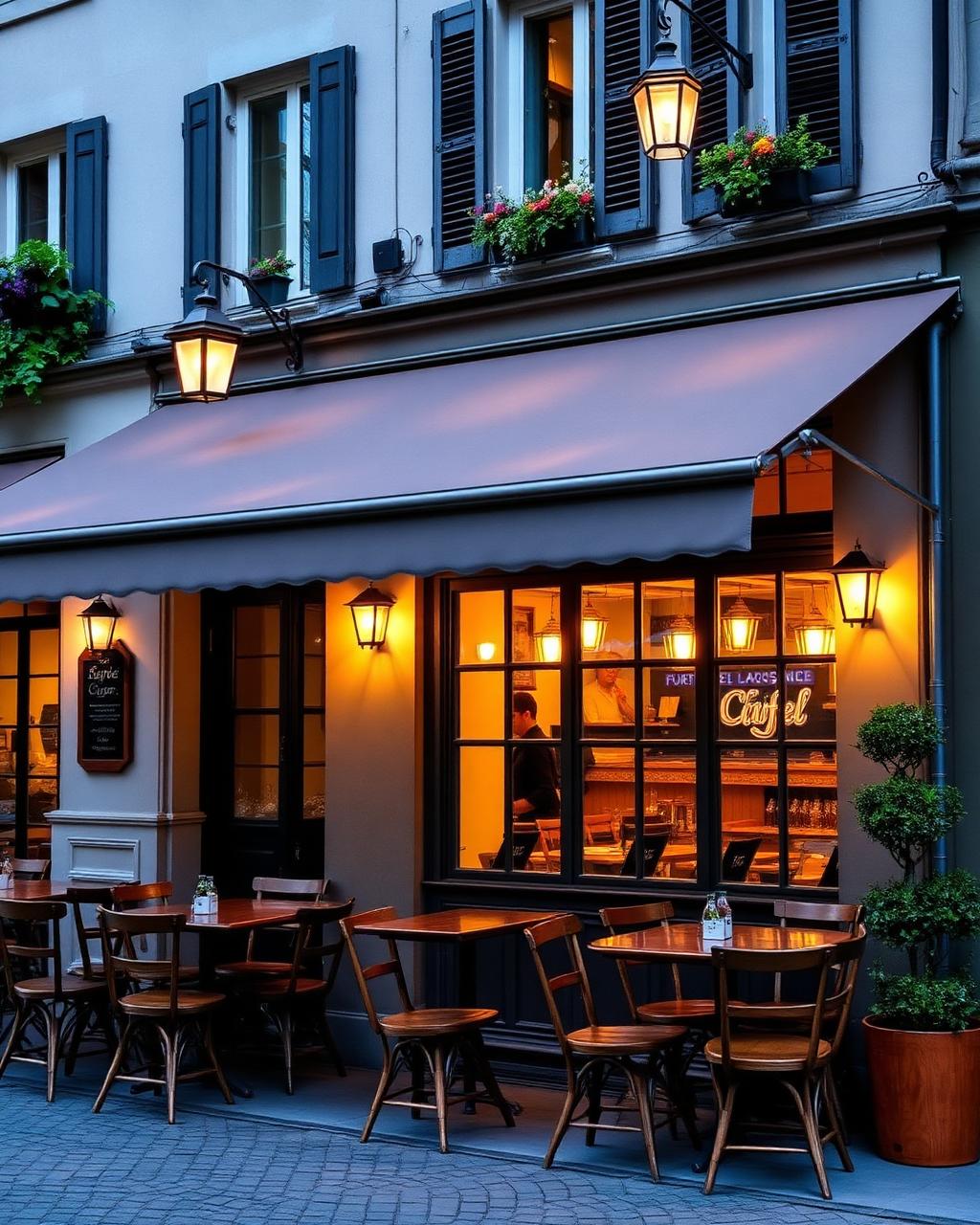 Terrasse du restaurant